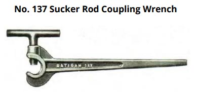 No. 137 Sucker Rod Wrench