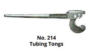 No. 214 Tubing Tong